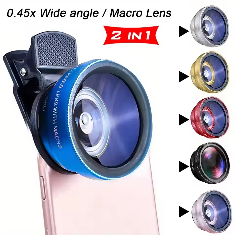 Eye Piece Magnifier - 2'si 1 Arada Klipsli Balık Gözü