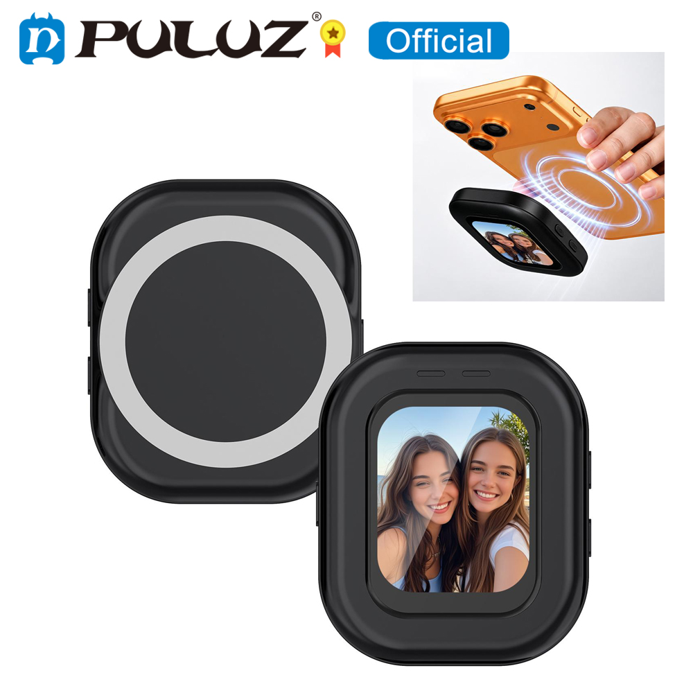 Photography Zoom - PULUZ Manyetik Telefon Vlog Selfie Monitör