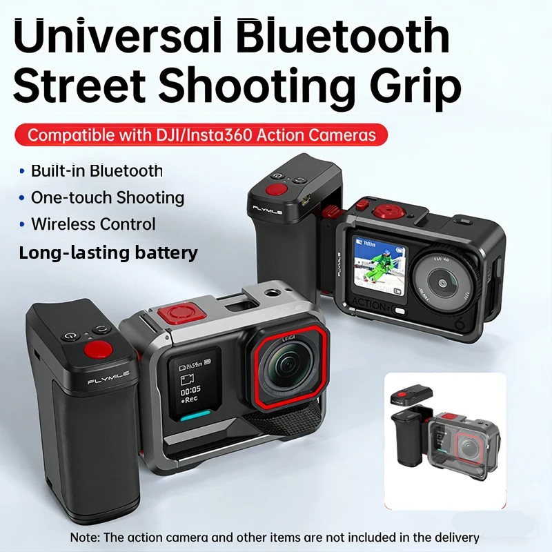 Photography Grip Insta360 X5 - DJI Action 6/5 Pro/4 Insta360 X5