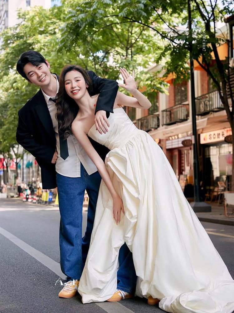 Photography Wedding - Moda Kore Tarzı Denim Sokak Stili