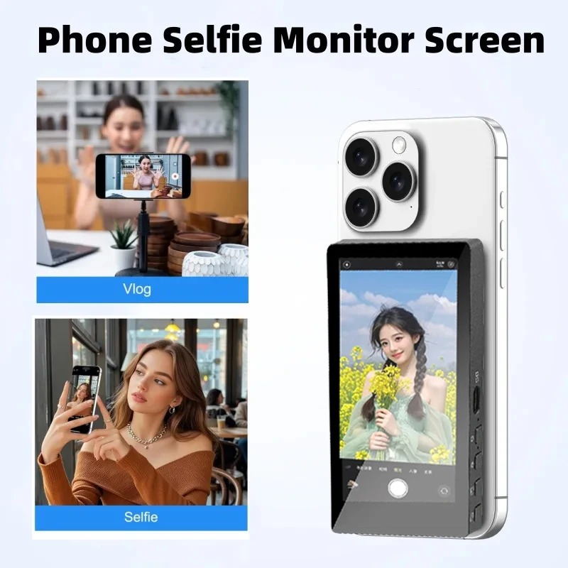 Photography Equipment - Kablosuz Monitör Arka Kamera Ekranı Akıllı