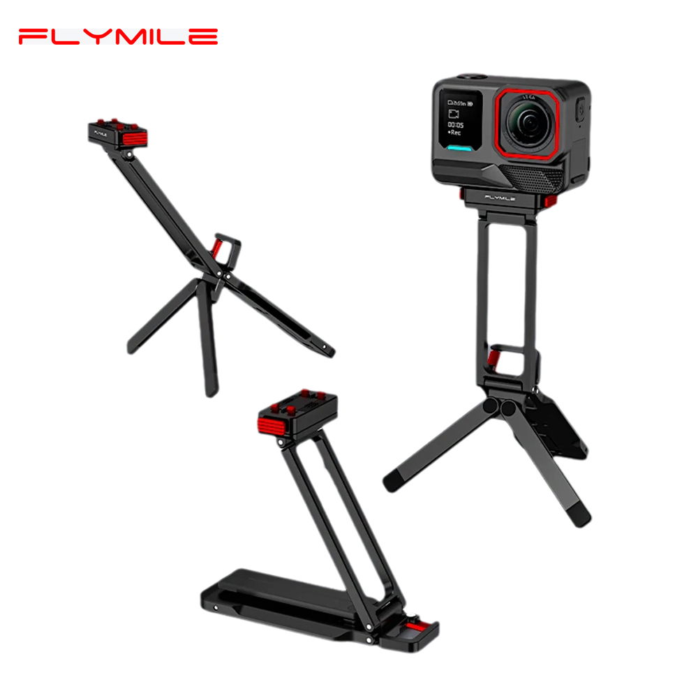 Photography Grip Insta360 X5 - Flymile Manyetik Metal Tripod, Insta360 Ace