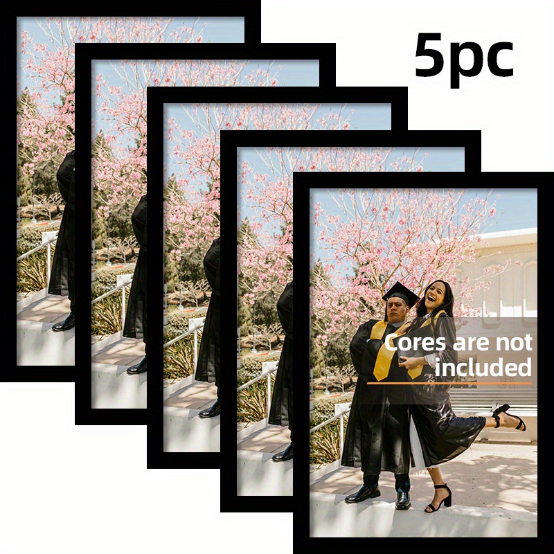 Photography Definition - 5 Parçalı Set A4 Siyah Ahşap