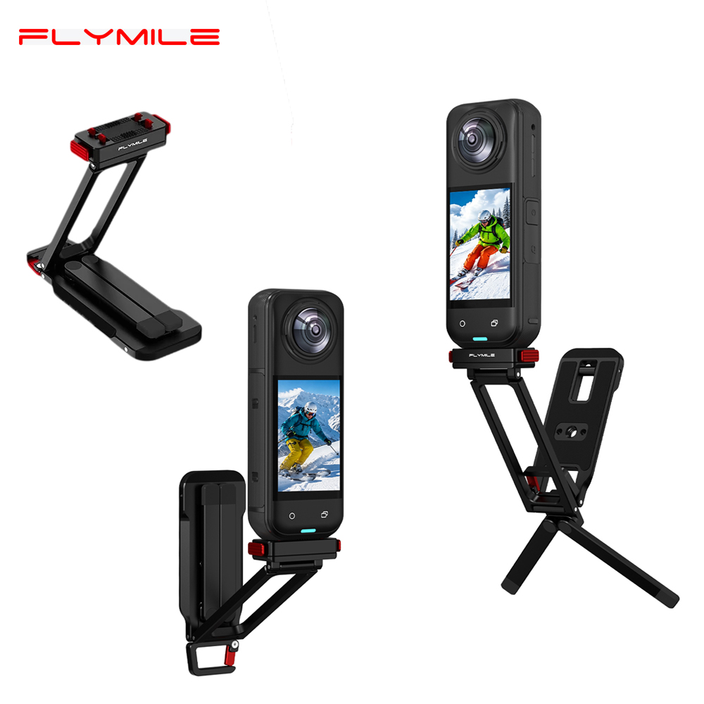 Photography Grip Insta360 X5 - Flymile Manyetik Metal Tripod Insta360 Ace