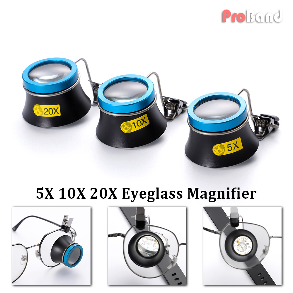 Eye Piece Magnifier - Klipsli Göz Büyüteci 5X 10X 20X