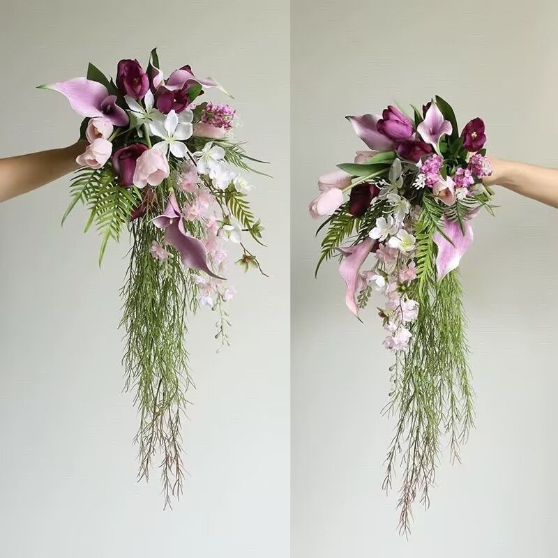 Photography Wedding - Doğal Stil | Şelale Buketi |