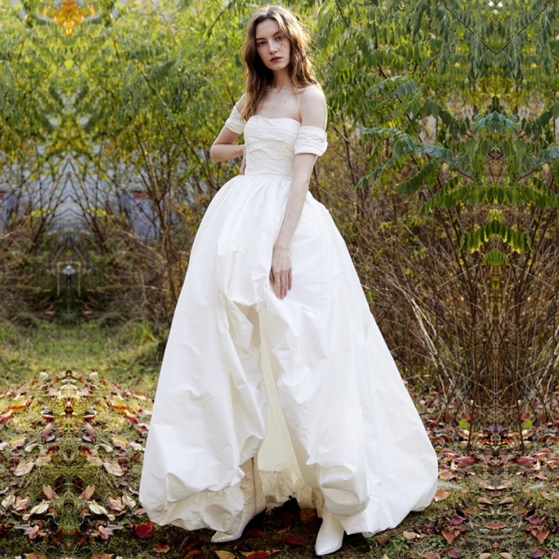 Tek Omuz Askısız Sade Gelinlik - Photography Wedding incelemesi ve fiyatı