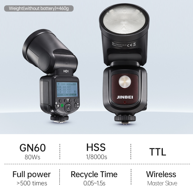 JINBEI HD-1 Yuvarlak Başlıklı  - Photography Kit incelemesi ve fiyatı