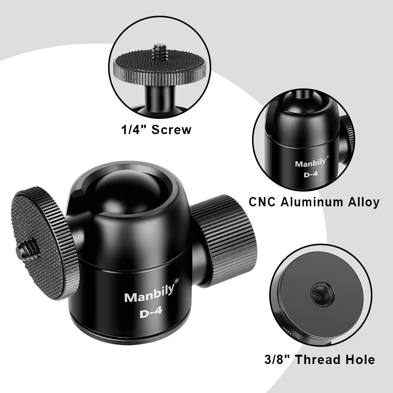 Manbily D-4 Kamera Tripod Top  - Fluid Head Tripod incelemesi ve fiyatı
