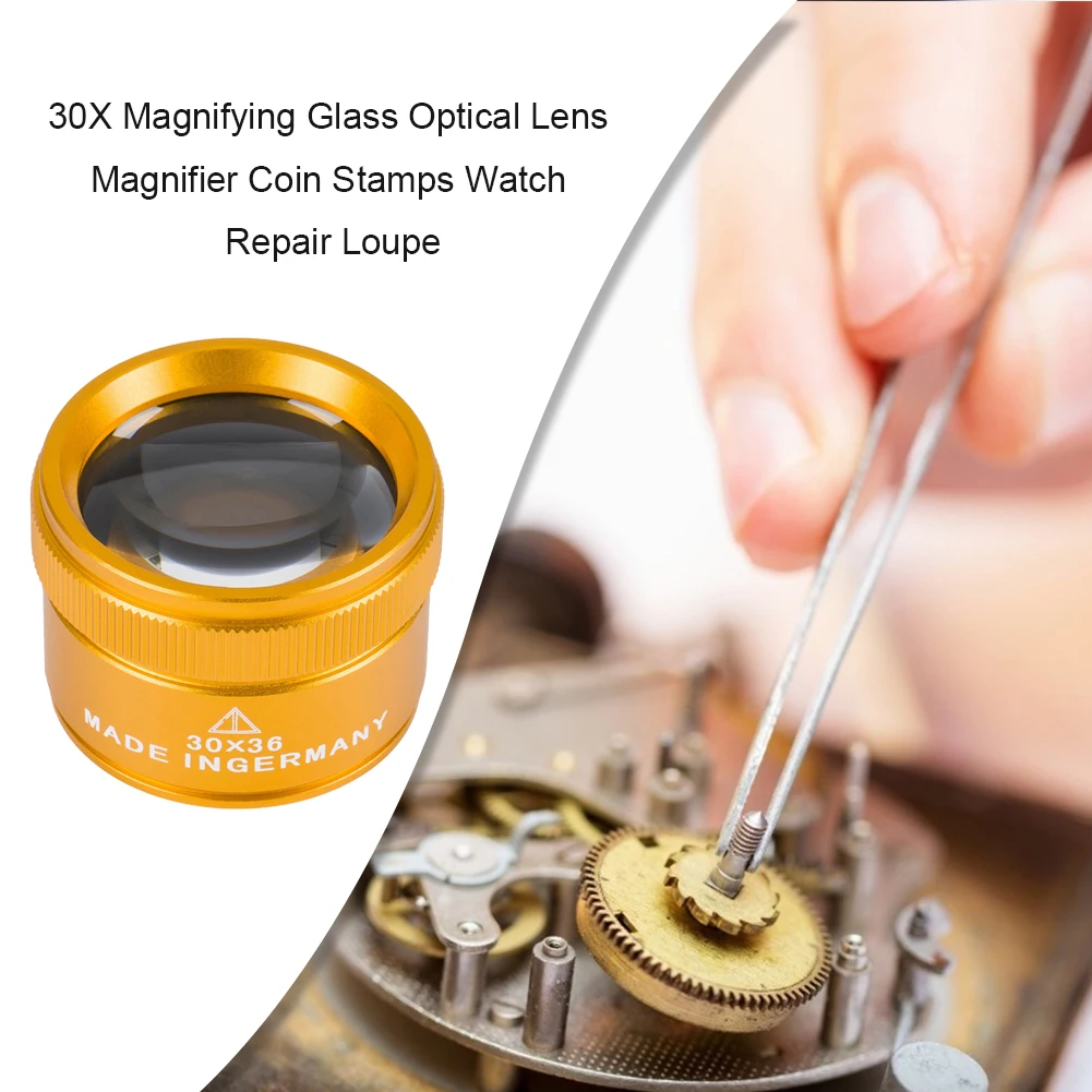 30X Metal Büyüteç K9 Optik Len - Eye Piece Magnifier incelemesi ve fiyatı