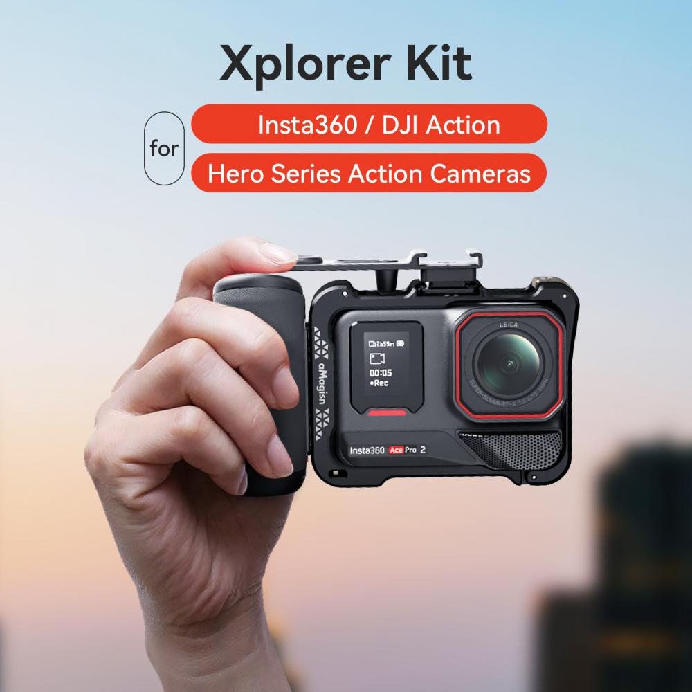 GoPro Hero 13/12, DJI Action 6 - Photography Grip Insta360 X5 incelemesi ve fiyatı