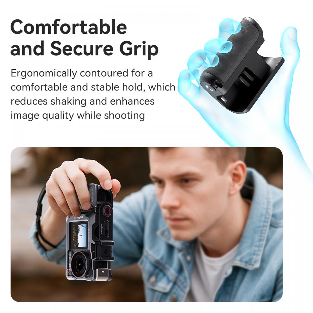GoPro Hero 13/12, DJI Action 6 - Photography Grip Insta360 X5 incelemesi ve fiyatı