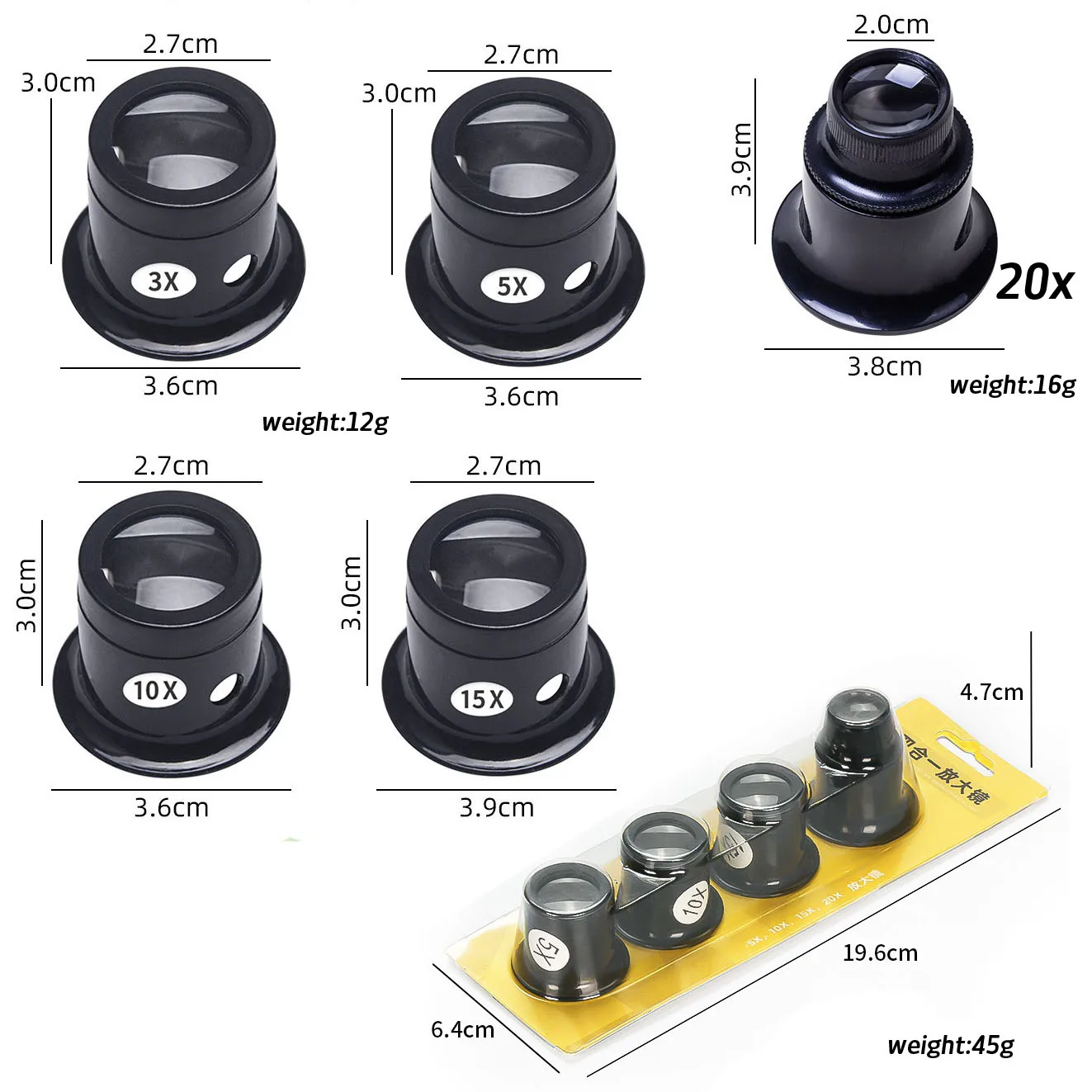 Izle Hareketi Onarım Büyüteç 3 - Eye Piece Magnifier incelemesi ve fiyatı