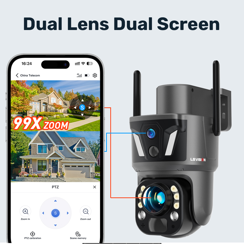 LS VISION 4K 8MP Dış Mekan Ev  - Photography Zooming incelemesi ve fiyatı
