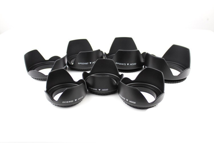 Evrensel Lens Hood 49mm 52mm 5 - Lens Hood Petal incelemesi ve fiyatı