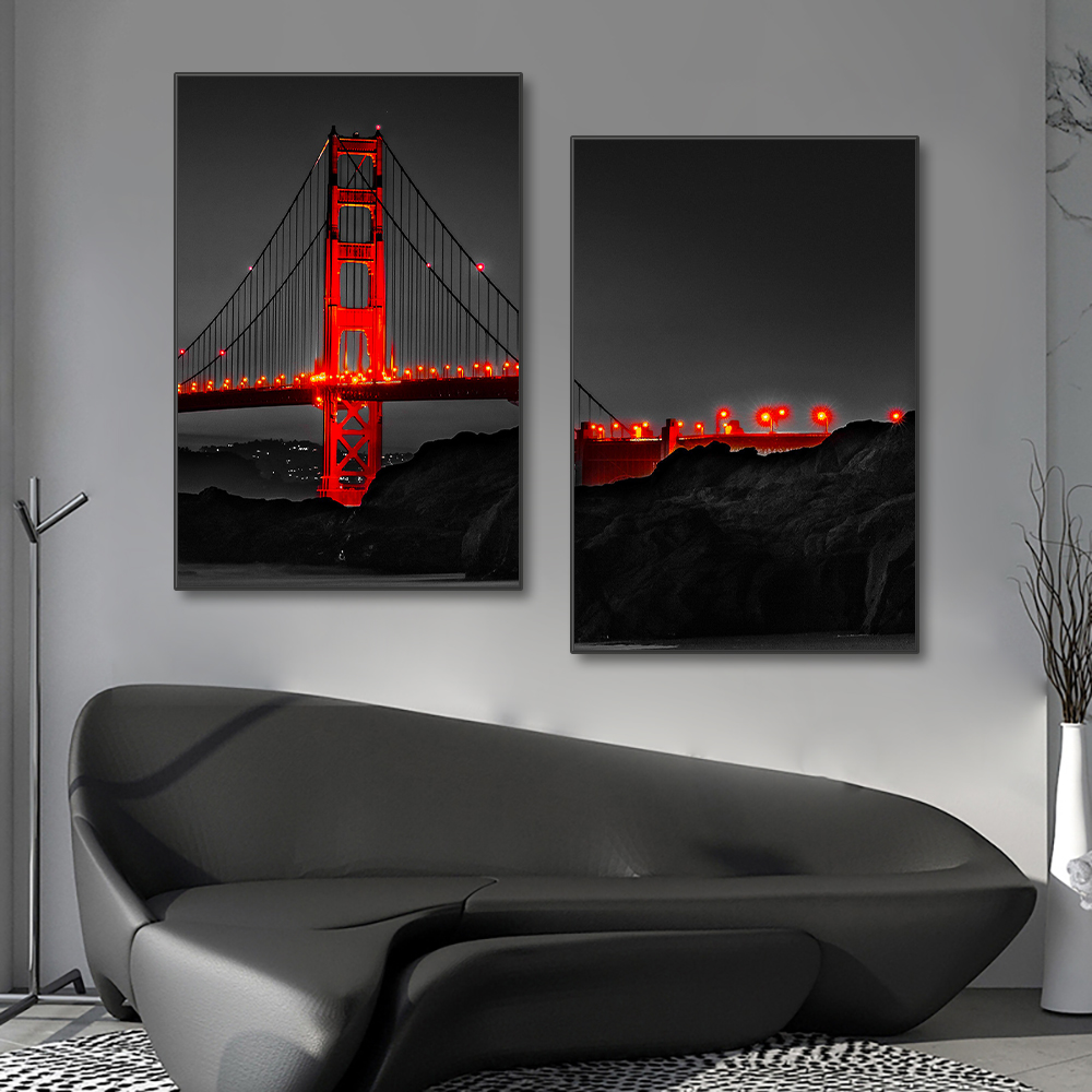 3 adet çerçevesiz poster altın - Photography Angle incelemesi ve fiyatı