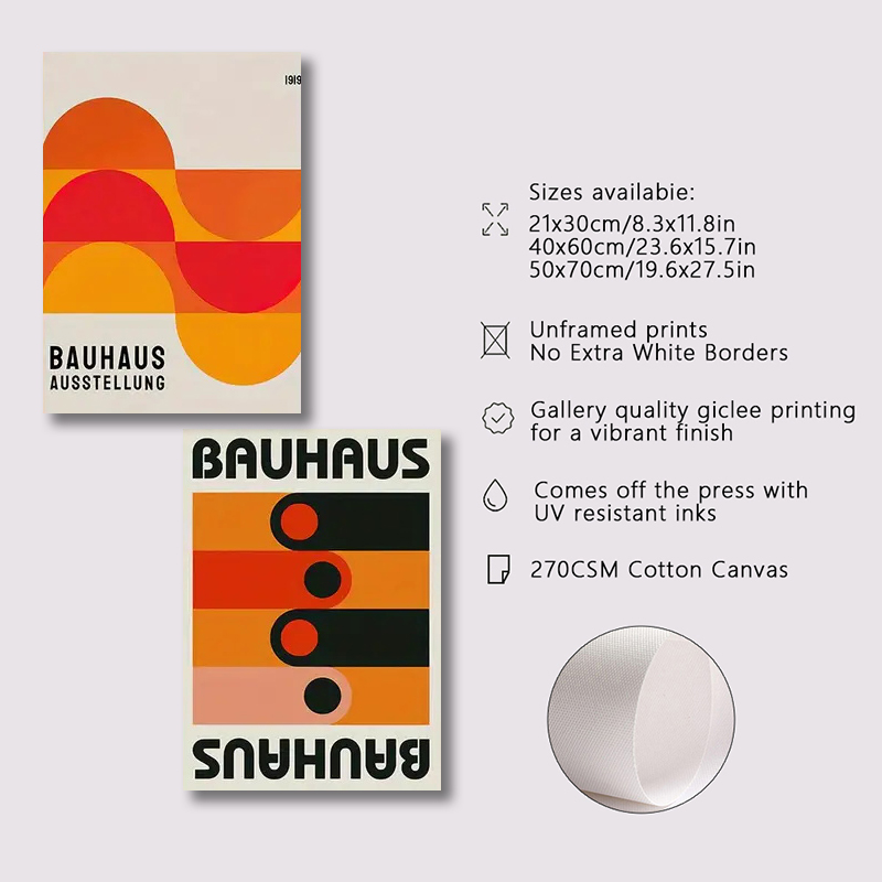 3 adet/takım Bauhaus Soyut Çiz - Photography Angle incelemesi ve fiyatı