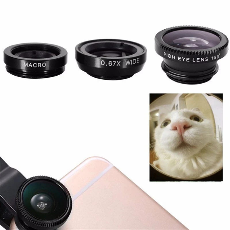 3'ü 1 Arada Balık Gözü Telefon - Photography Zooming incelemesi ve fiyatı