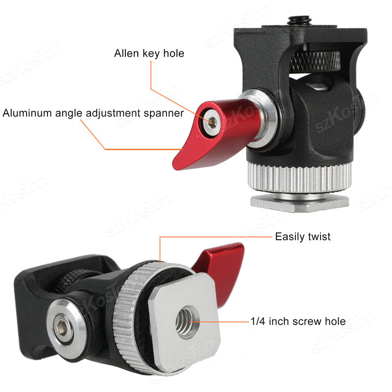 Mini Monitör Montaj Tutucu Tri - Fluid Head Tripod incelemesi ve fiyatı