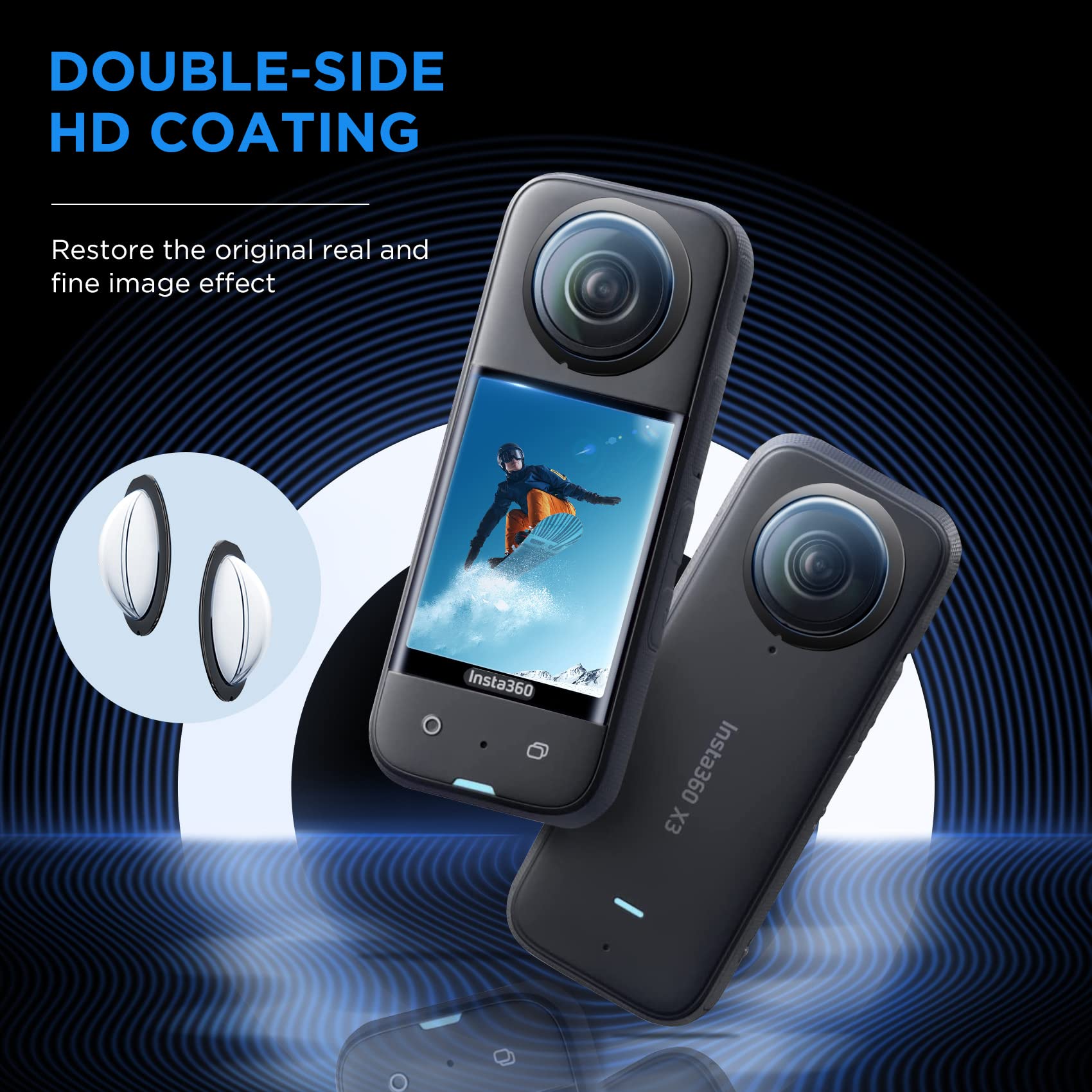 Aksesuar Seti Insta360 X3 X4 X - Lens Case Pouch incelemesi ve fiyatı