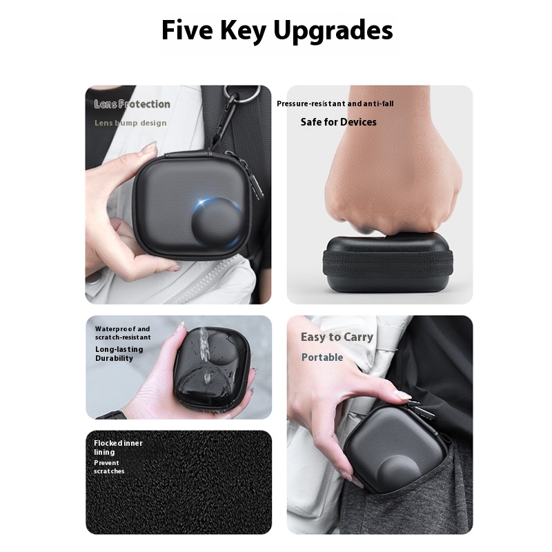 DJI Osmo Nano için Ekran Koruy - Lens Case Pouch incelemesi ve fiyatı