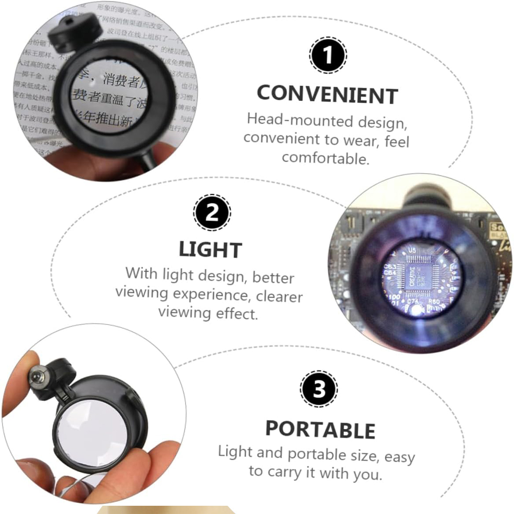 Taşınabilir 15X Büyüteç Lensli - Eye Piece Magnifier incelemesi ve fiyatı